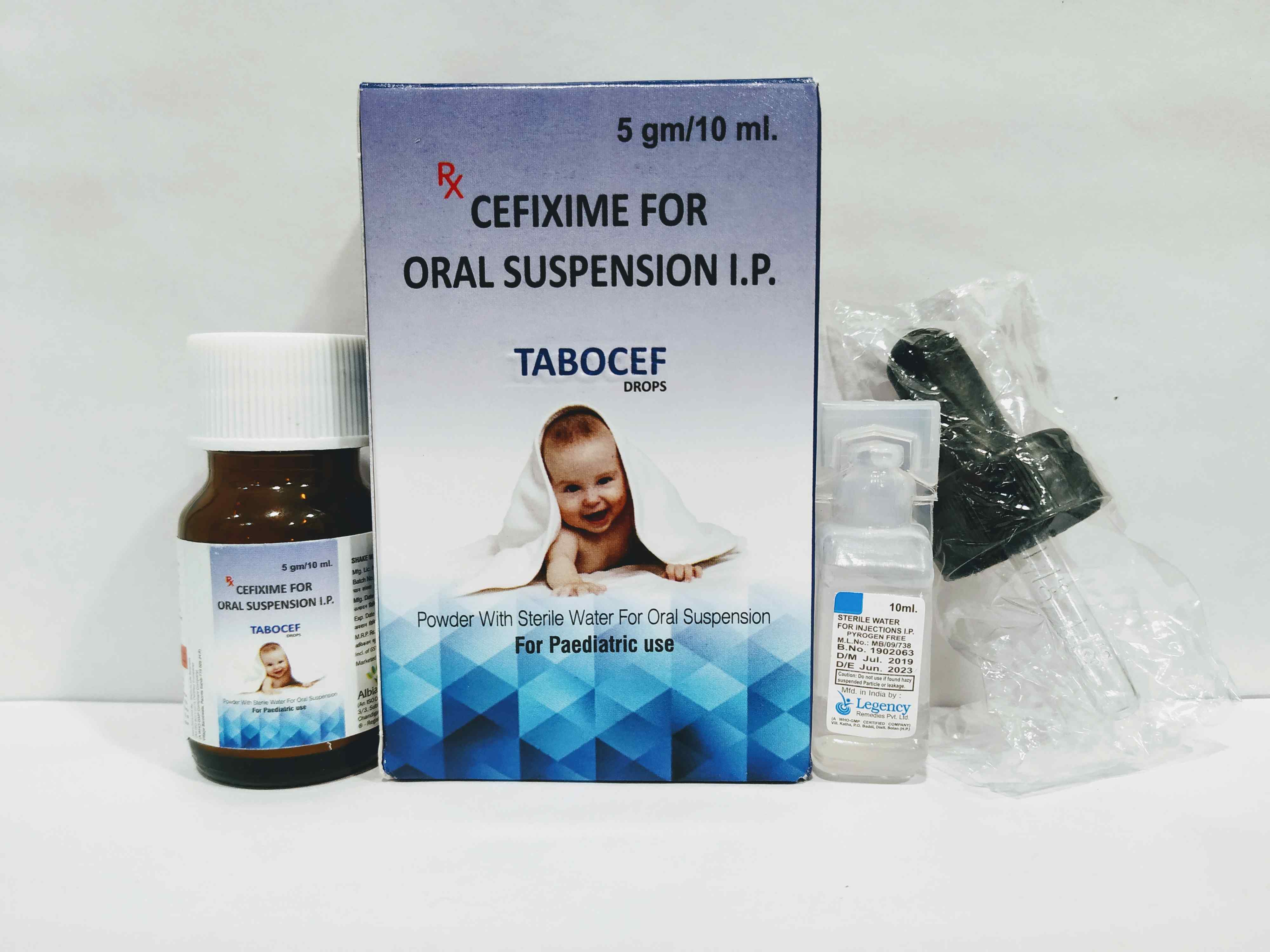 TABOCEF Drops | Cefixime 25mg (per 1 ml) Dry Drops + Water for Drops